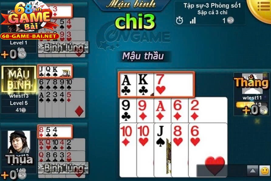 Bài Mậu Binh 68 Game Bài - Game Trí Tuệ Kịch Tính 2025 2 Luật chơi Bài Mậu Binh 68 Game Bài