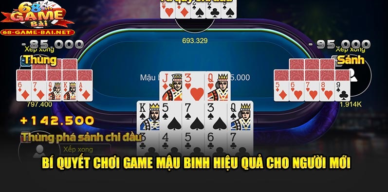 Mậu Binh Online 68 Game Bài Đỉnh Cao Chiến Thuật 3 Bí quyết thi đấu hiệu quả dành cho người mới