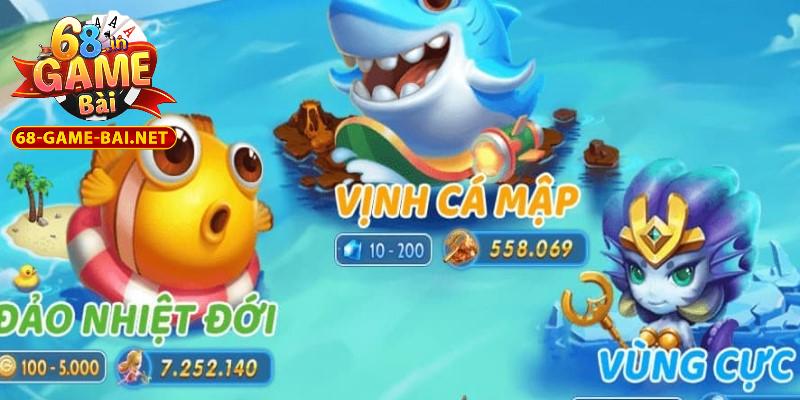 Bắn Cá Tiểu Tiên Cá – Tựa Game Hấp Dẫn Nhất 2025 3 Nhiều level săn cá hấp dẫn