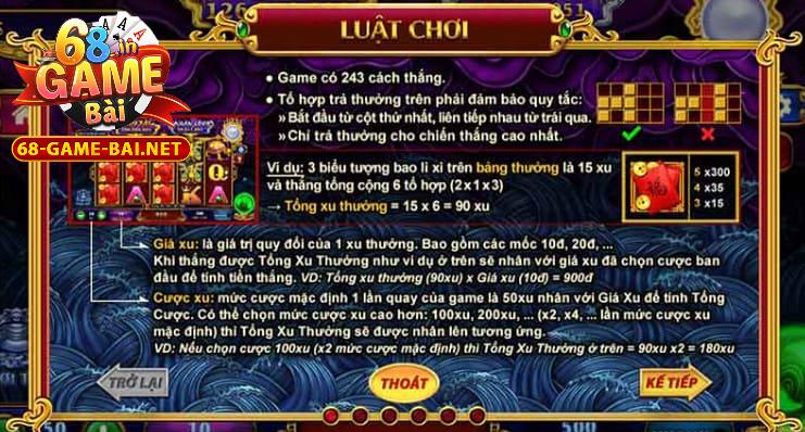 Nổ Hũ Kho Tàng Ngũ Long 68 Game Bài Giải Mã Kho Báu 2025 3 Luật chơi Nổ Hũ Kho Tàng Ngũ Long
